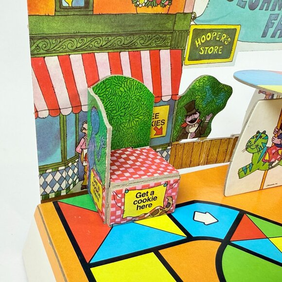 Vintage Sesame Street Fair Game 1976 Board Game Muppets Mostly Complete Plays - Picture 6 of 9